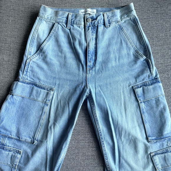 DENIM FORUM The '90s Millie Hi-rise Cargo Jean - Picture 8 of 11